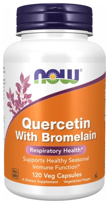 Quercetin with Bromelain - 120 vcaps