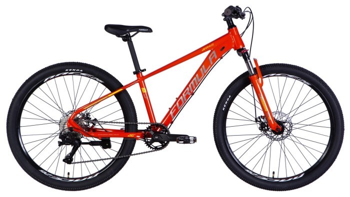 Велосипед AL 26" Formula ZEPHYR 3.0 DD CS рама-14" оранжевый 2026