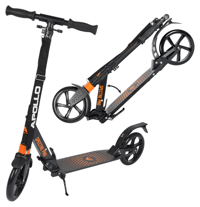 Самокат BLADE Sport PU Cross 230/230 mm, black/brown