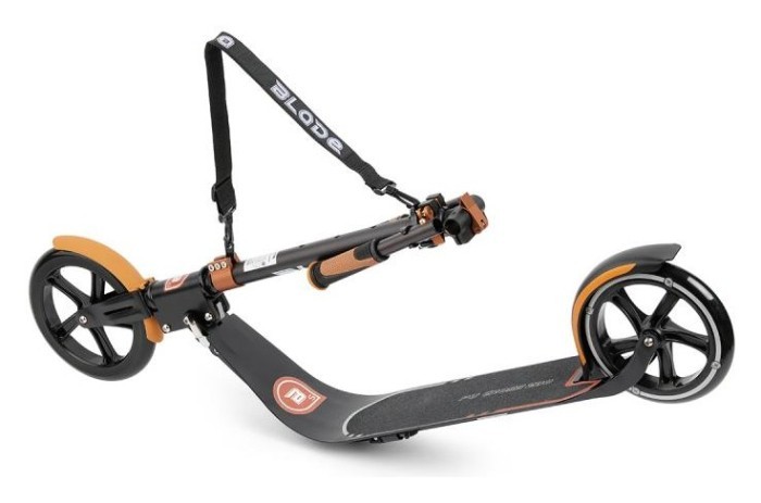 Самокат BLADE Sport PU Cross 230/230 mm, black/brown