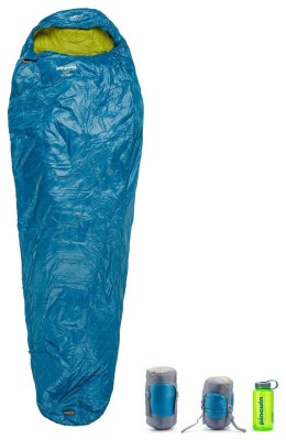 Спальный мешок Pinguin Lite Mummy (14/10°C), 185 см - Right Zip, Petrol (PNG 228267) 2020