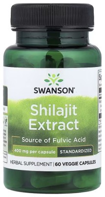 Shilajit Extract Standardized 400 mg - 60 vcaps