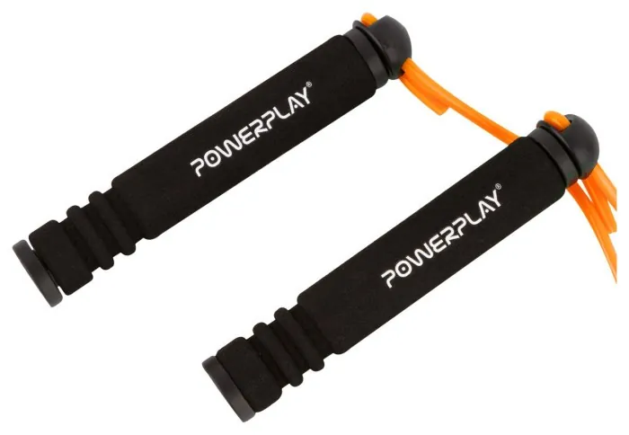 Скакалка PowerPlay 4205 Classic Plus Jump Rope Помаранчева (2,7m.)