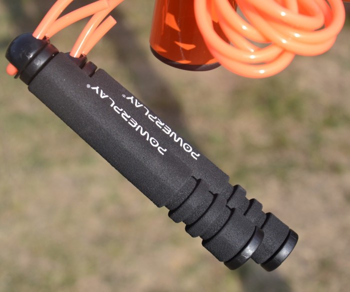 Скакалка PowerPlay 4205 Classic Plus Jump Rope Помаранчева (2,7m.)
