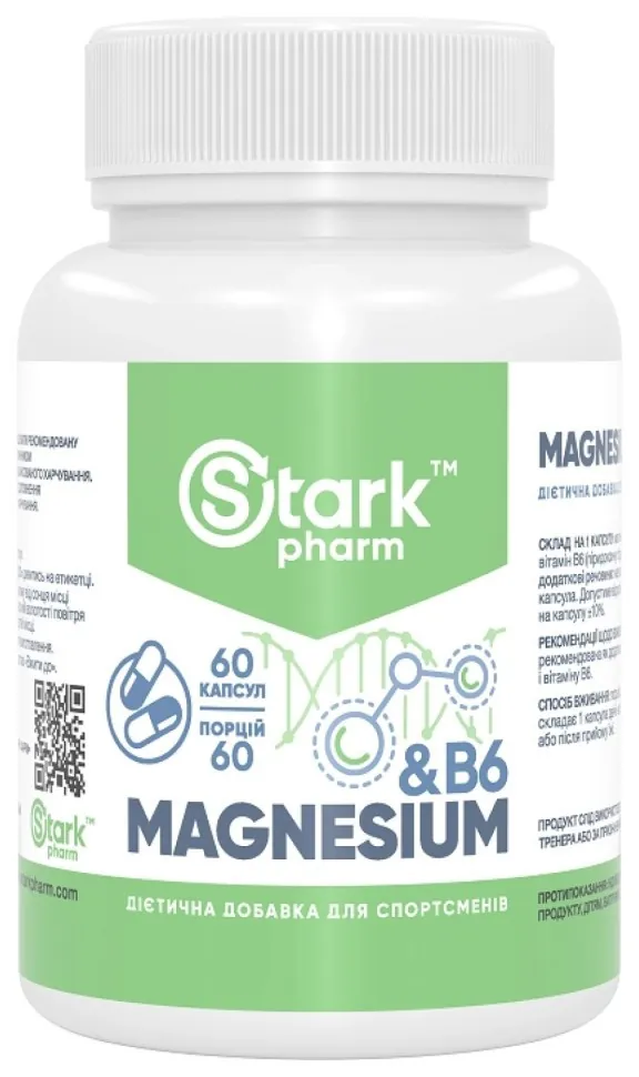 Stark Magnesium/B6 - 60 caps (DSN_100-46-9106322-20)