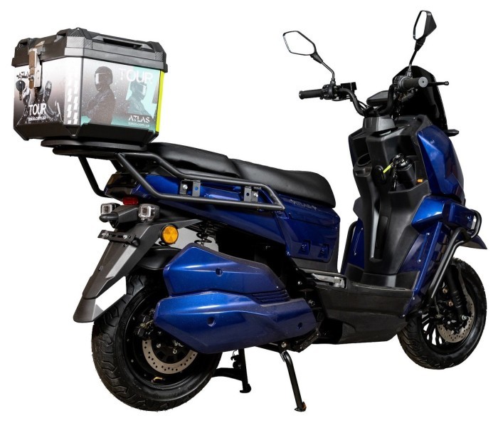 Электроскутер ATLAS Tour Box 2000W Cyan Blue