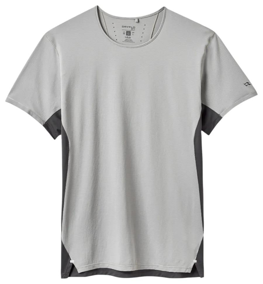 Футболка чоловіча Rab Sonic Ultra Tee, Light Zinc/Graphene, M (SHM_RB QCC-57-LZG-MED)