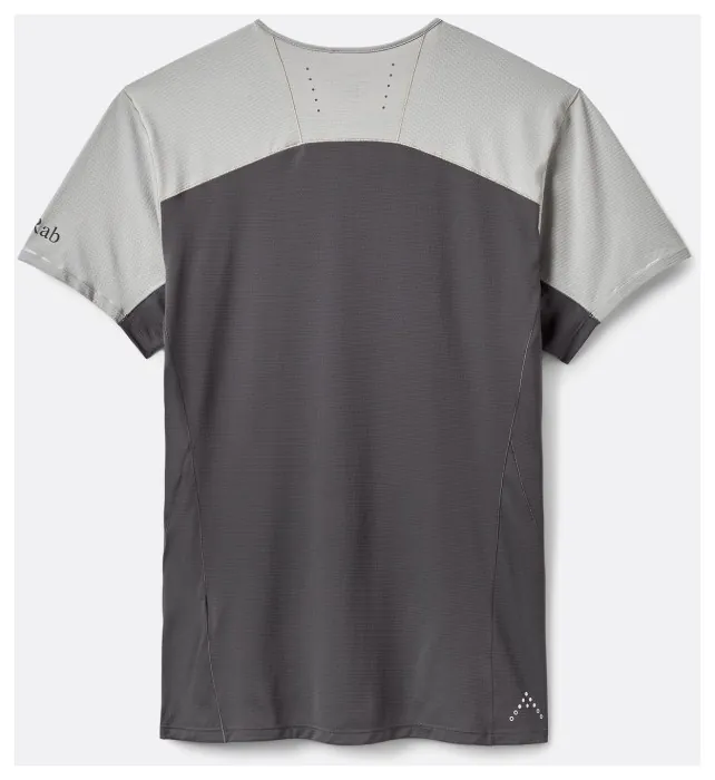 Мужская футболка Rab Sonic Ultra Tee, Light Zinc/Graphene, M