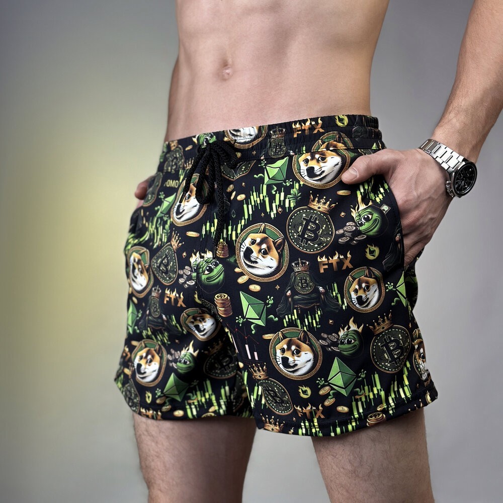 Плавальні шорти чоловічі Pobedov Pool day Kripta