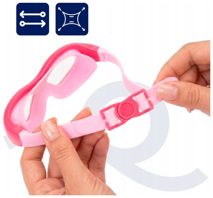 Окуляри для плавання Aquaget дитячі AQ0016 Pink