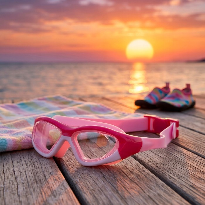 Окуляри для плавання Aquaget дитячі AQ0016 Pink
