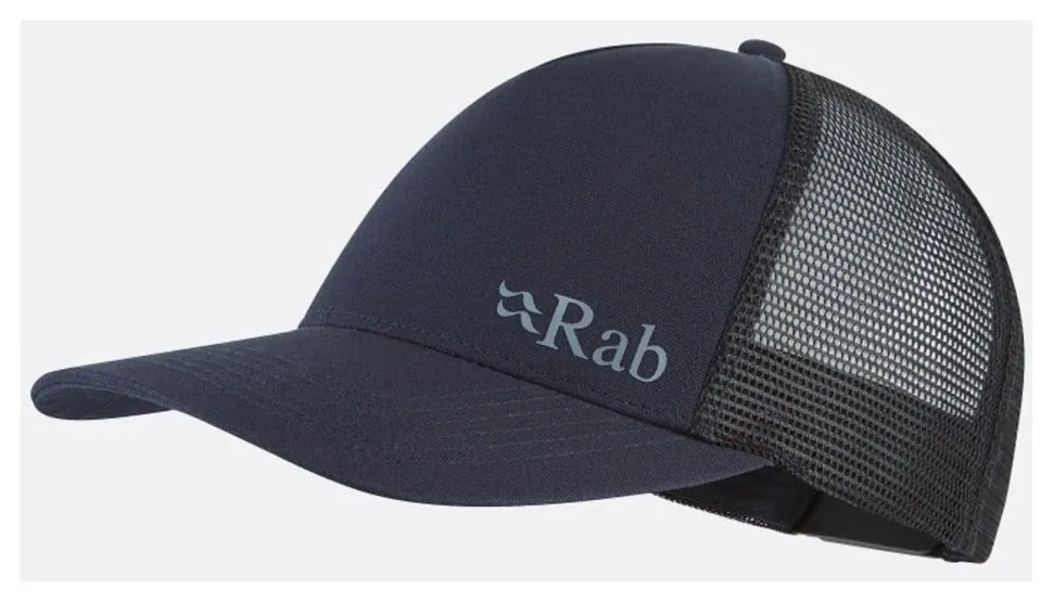 Кепка Rab Trucker Logo Cap, Anthracite, One Size (SHM_RB QAB-60-ANT-ONE)