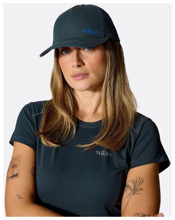 Кепка Rab Trucker Logo Cap, Anthracite, One Size