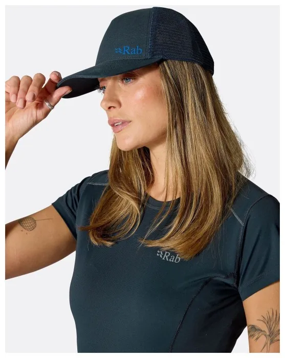 Кепка Rab Trucker Logo Cap, Anthracite, One Size