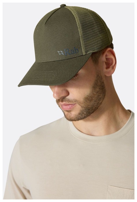Кепка Rab Trucker Logo Cap, Anthracite, One Size