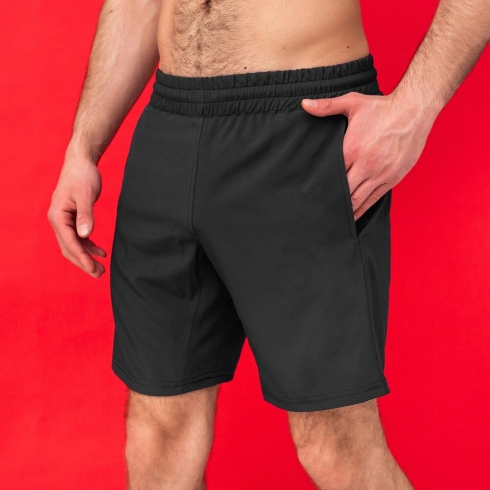 Пляжні шорти чоловічі Pobedov Vocation Black, укр, укр