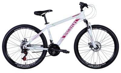 Велосипед ST 26" Discovery RIDER AM DD рама- " 2024 (белый (м))