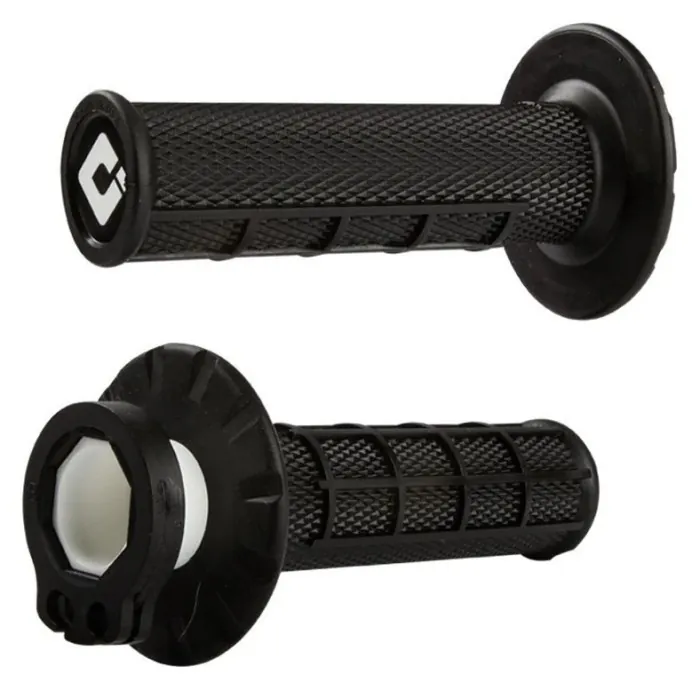 Мото гріпси ODI HALF-WAFFLE MX V2 Lock-On Black