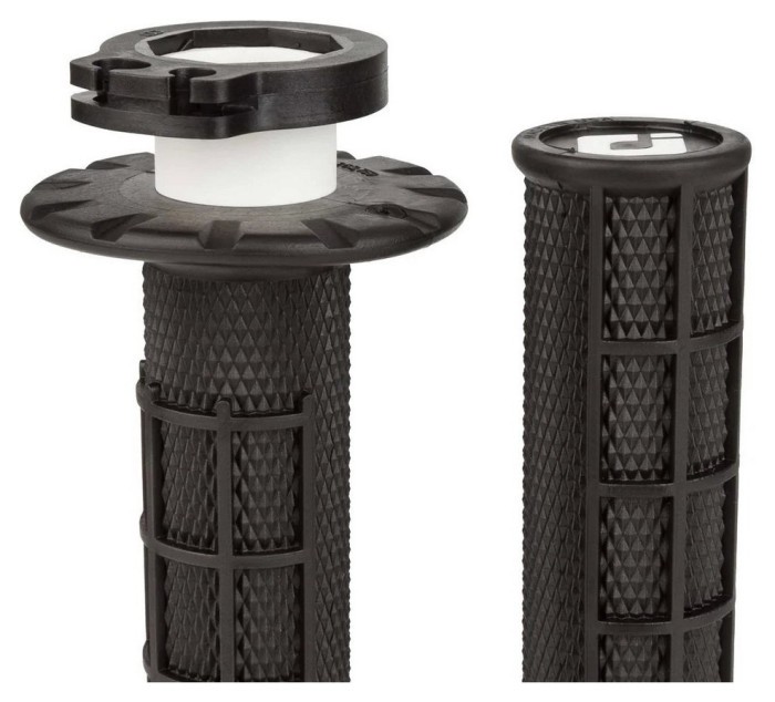 Мото гріпси ODI HALF-WAFFLE MX V2 Lock-On Black