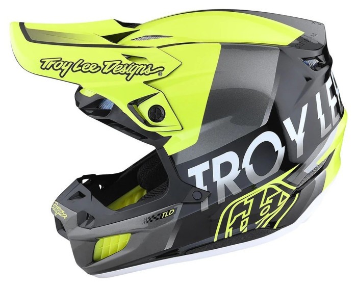 Мото Шолом TLD SE5 COMPOSITE HELMET [QUALIFIER GLO YELLOW/BLk] L