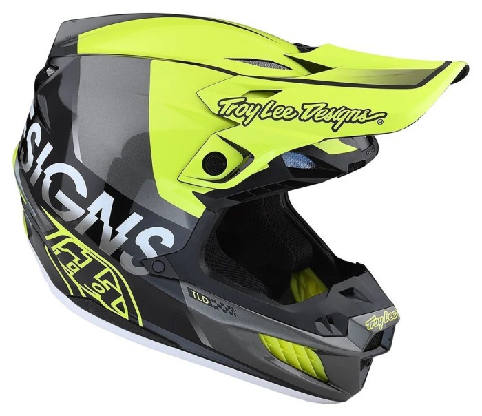 Мото Шолом TLD SE5 COMPOSITE HELMET [QUALIFIER GLO YELLOW/BLk] L