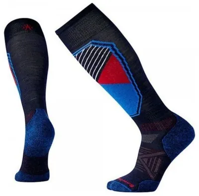 Шкарпетки чоловічі Smartwool PhD Ski Light Pattern Navy, р. XL