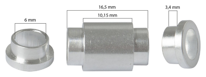 Комплект втулок Tempish Spacer set 10.15 mm (8 шт) - на 1 ролик