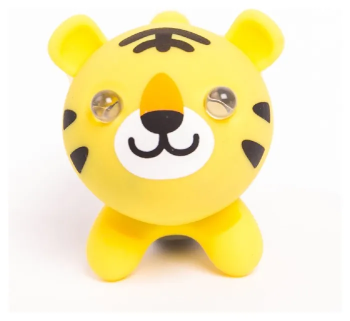 Мигалка для дитячого велосипеда Zoonimal Тигр, LED, на кермо. Світіння: Білий