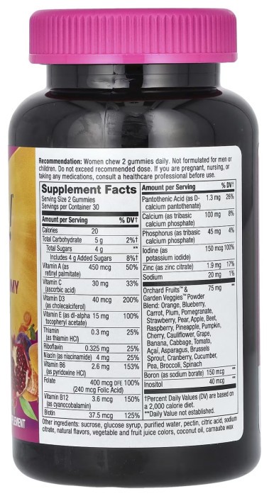 Women's Multivitamin - 60 gummies