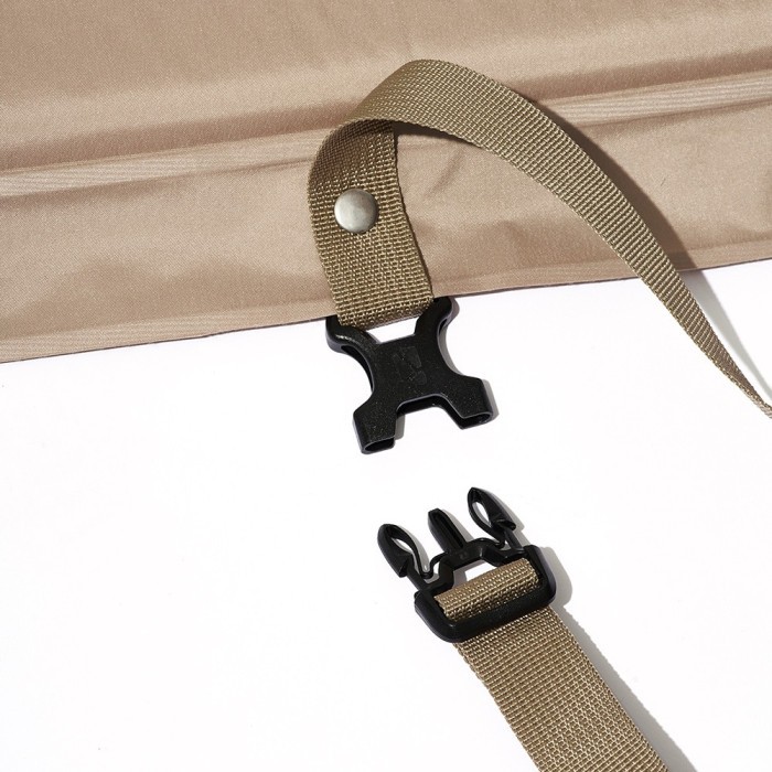 Килимок самонадувний з подушкою Mobi Garden Dot single air 30 мм NX22663003 sand