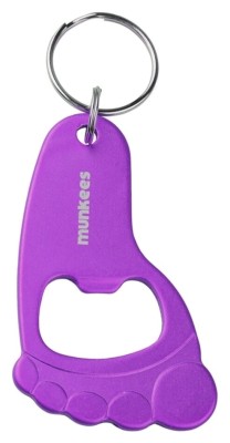 Munkees 3431 брелок-открывалка Foot violet