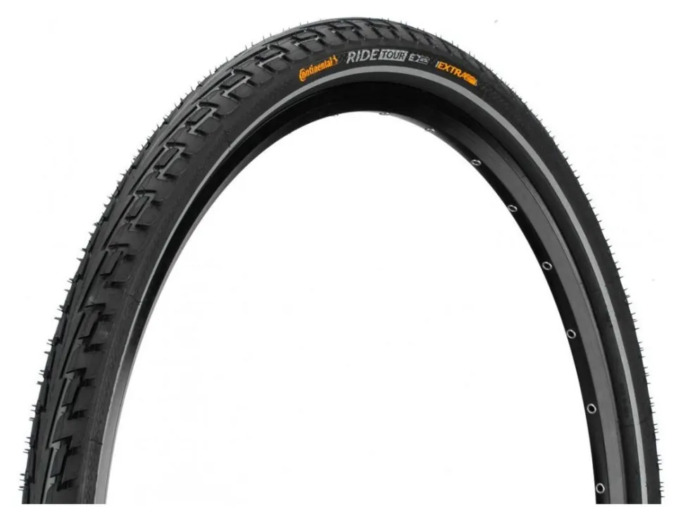Покришка Continental RIDE Tour Reflex, 28", 700 x 35C, 28 x 1 3/8 x 1 5/8, 37-622, Wire, ExtraPuncture Belt, 690гр., чорний (SPT_101156)