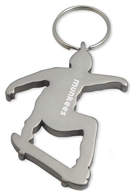 Munkees 3494 брелок-открывалка Skateboarder grey