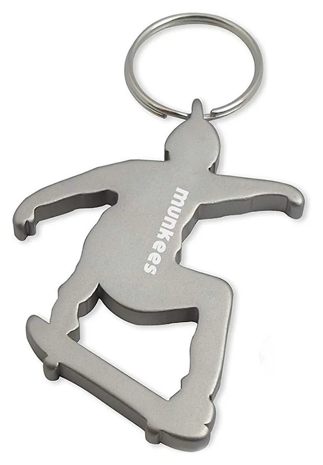 Munkees 3494 брелок-відкривачка Skateboarder grey (3494-GY)