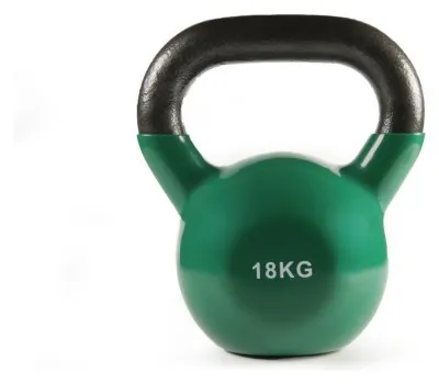 Гиря виниловая 18 кг. Стейн. OK1003-18