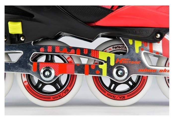 Ролики Micro Duality Red Black, укр, укр