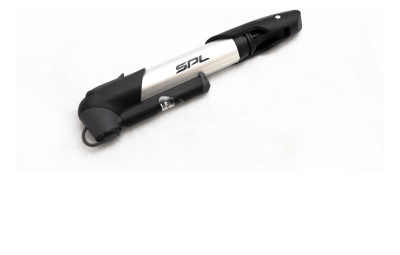 Насос SPELLI SPM-1961A алюмінієвий з вузьким манометром, Т-ручкою