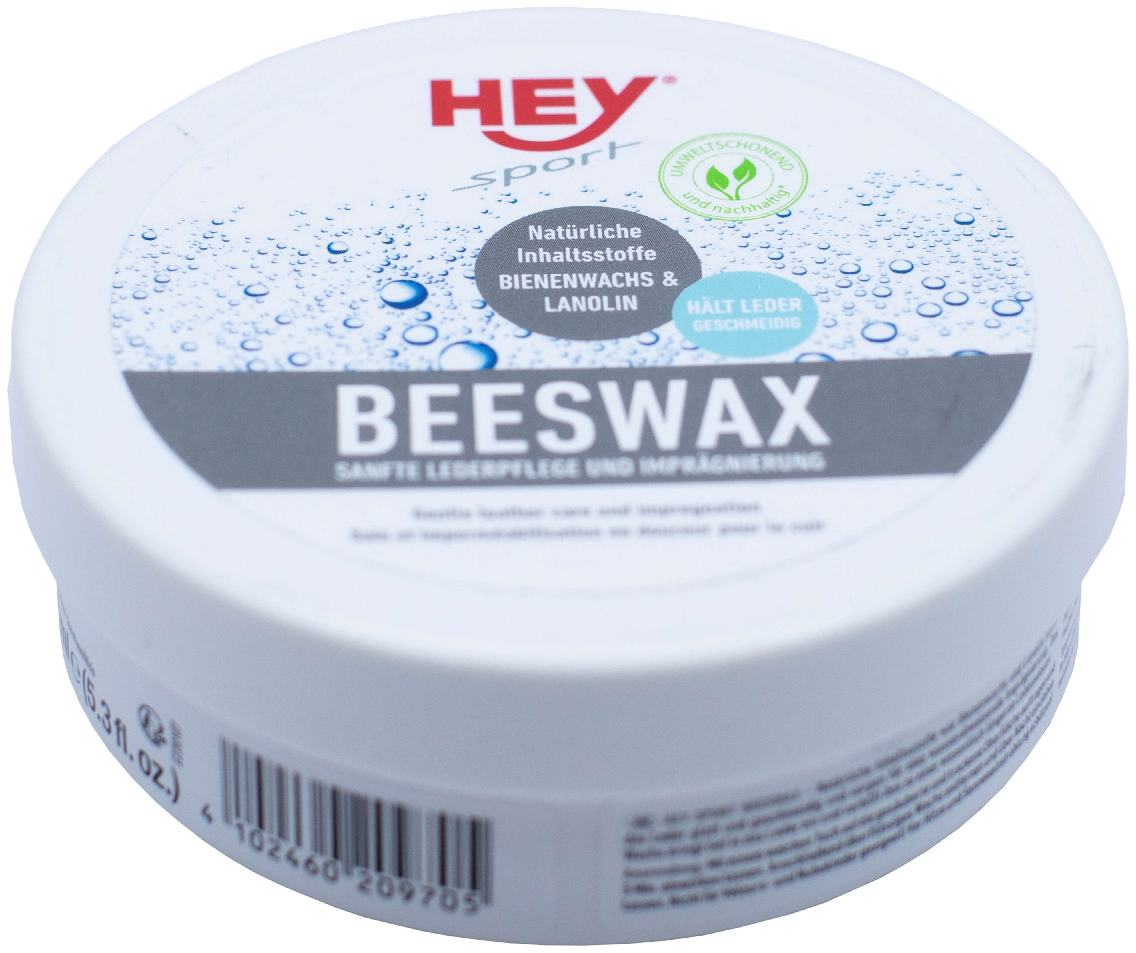 Водоотталкивающая пропитка на основе воска для обуви HeySport Beeswax Proof 150 ml