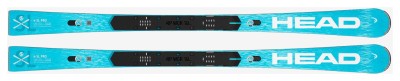 Лыжи горные HEAD ( 313233 ) WC Rebels e-SL Pro RP WCR 14 bl/wh + крепеж ( 100907 ) FREEFLEX 14 GW BR.85 [D]m.bk/sp.bl 2024