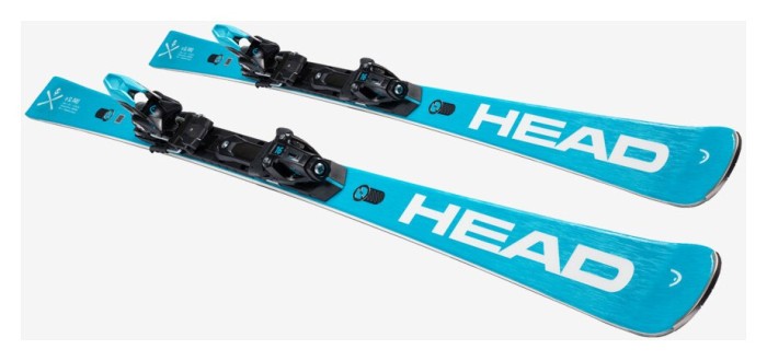 Лыжи горные HEAD ( 313233 ) WC Rebels e-SL Pro RP WCR 14 bl/wh + крепеж ( 100907 ) FREEFLEX 14 GW BR.85 [D]m.bk/sp.bl 2024