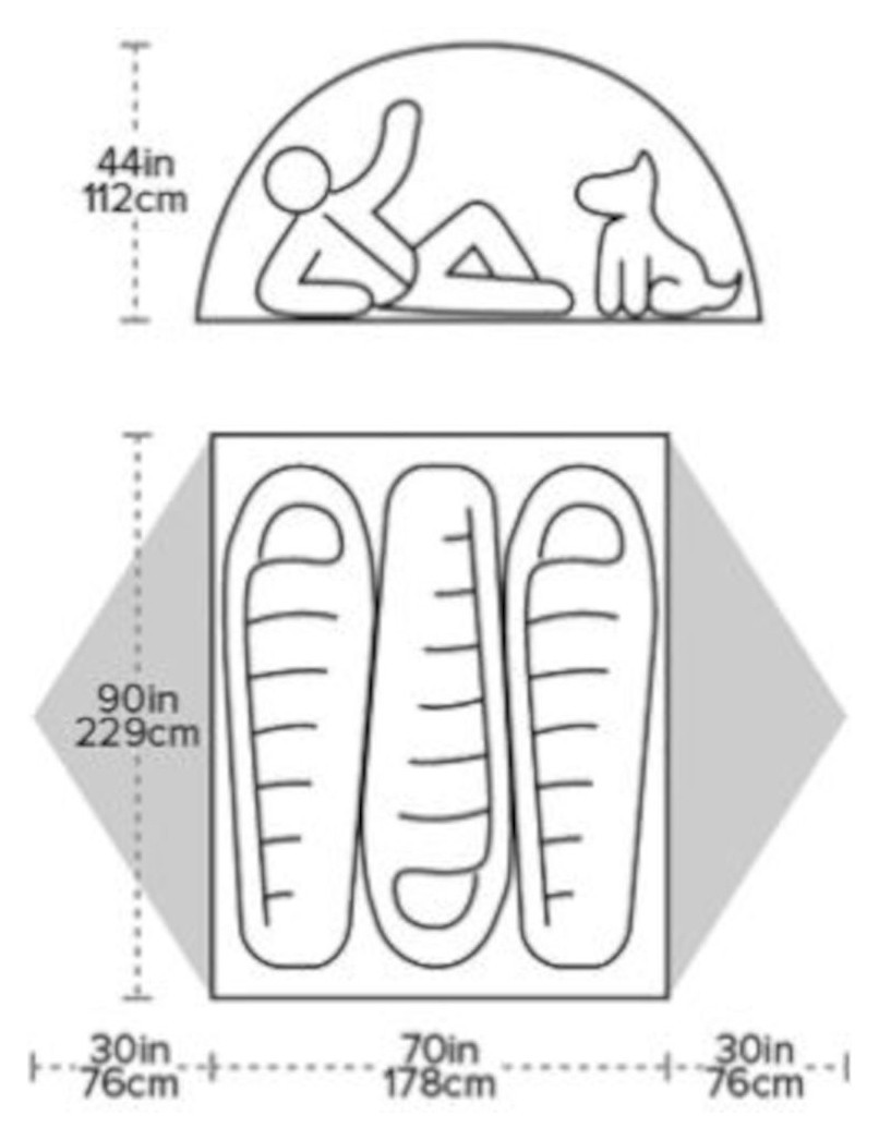 Палатка Big Agnes Blacktail 3