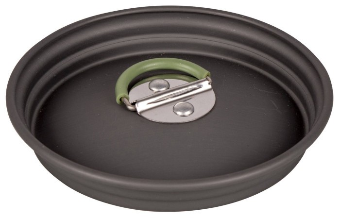 Набір посуду Bo-Camp Explorer 2 Pieces Hard Anodized Anthracite / Green (2200240)