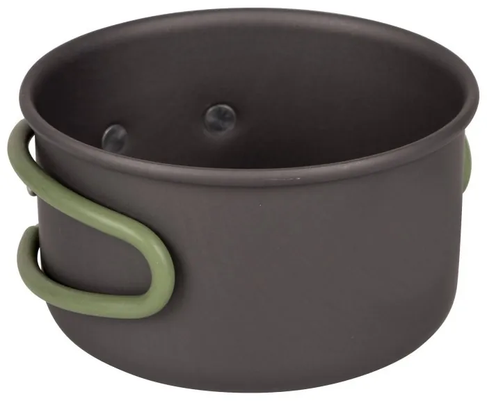 Набір посуду Bo-Camp Explorer 2 Pieces Hard Anodized Anthracite / Green (2200240)