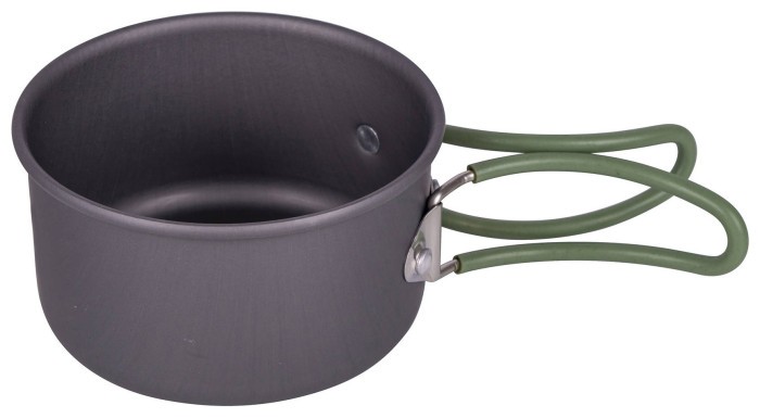 Набір посуду Bo-Camp Explorer 2 Pieces Hard Anodized Anthracite / Green (2200240)