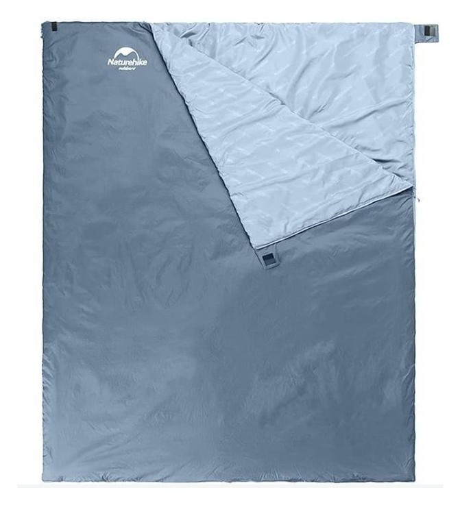Спальник надлегкий Naturehike Summer LW180 NH21MSD09 правий, (15°C), p-p XL, зелений