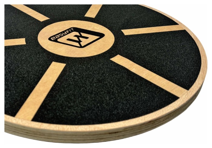 Баланс борд дерев'яний EasyFit балансувальний диск-тренажер
