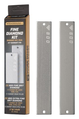 Work Sharp набір змінних пластин Fine Diamond (600/800) для точилки WSBCHPAJ-PRO, 2 шт