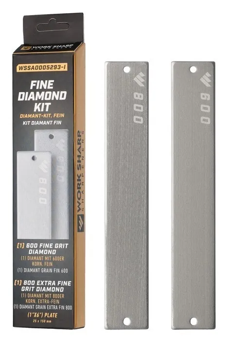 Work Sharp набір змінних пластин Fine Diamond (600/800) для точилки WSBCHPAJ-PRO, 2 шт