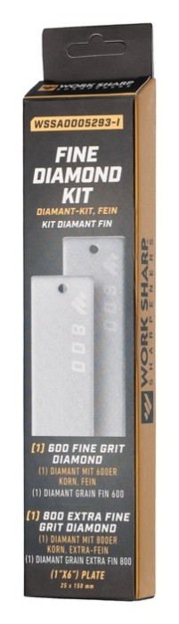 Work Sharp набір змінних пластин Fine Diamond (600/800) для точилки WSBCHPAJ-PRO, 2 шт