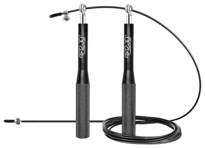 Скакалка швидкісна для кросфіту 4FIZJO Speed Rope Black (P-5907222931165)